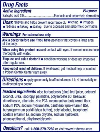 TriDerma Psoriasis Control